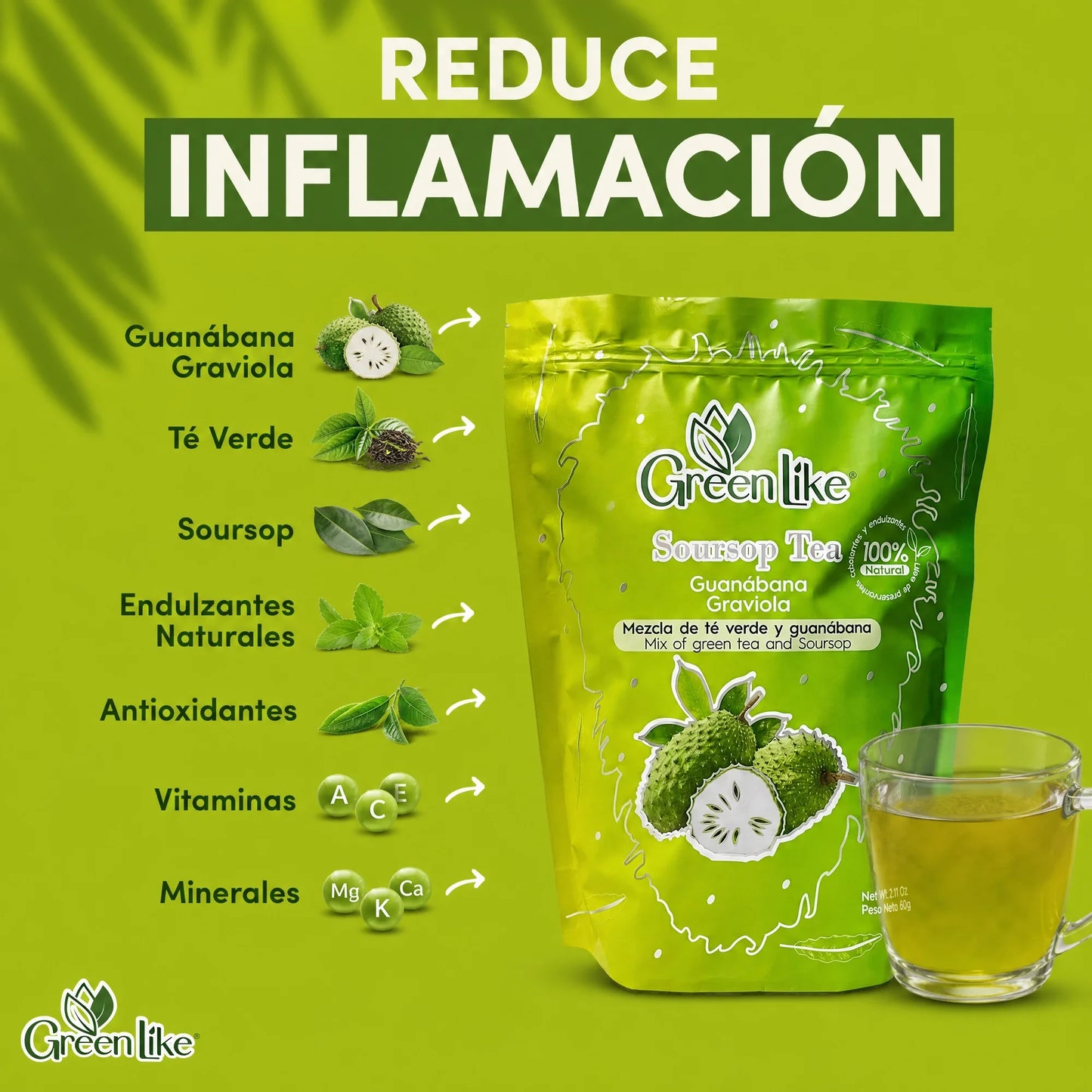 SOUR SOP TEA DE GUANÁBANA