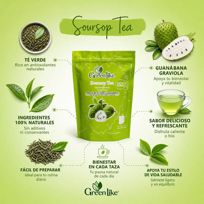 SOUR SOP TEA DE GUANÁBANA