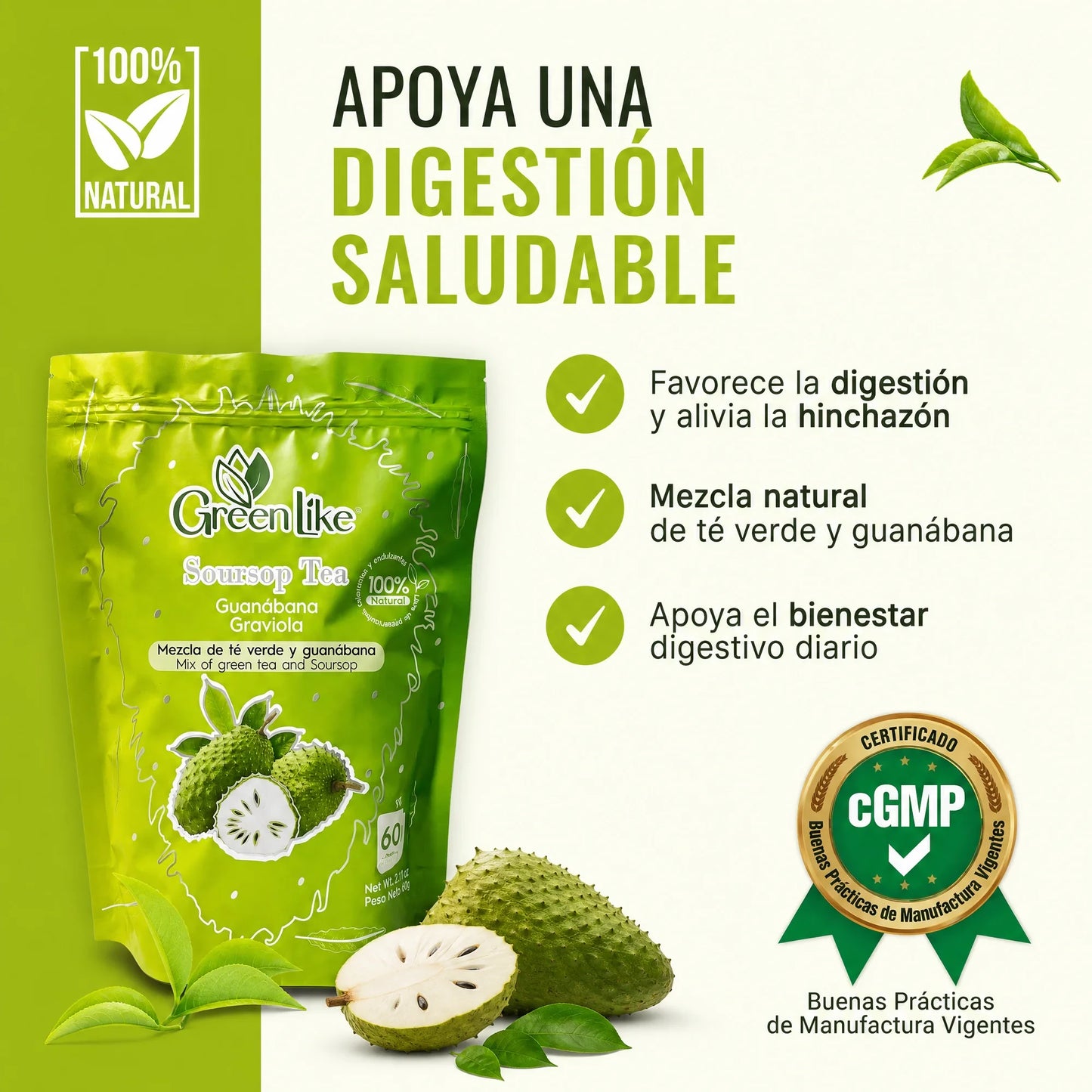 SOUR SOP TEA DE GUANÁBANA
