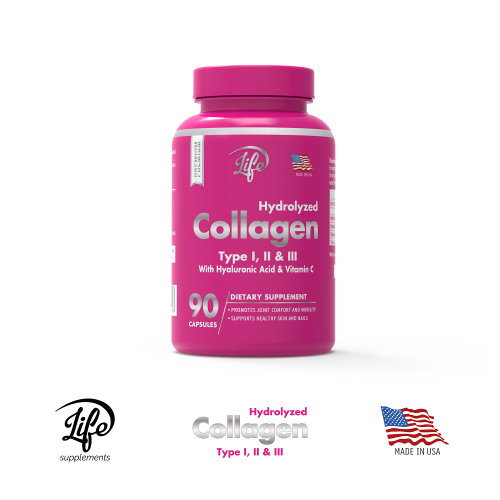 Hydrolyzed Collagen, para rejuvenecer tu piel, fortalecer huesos y articulaciones, y mantener un cabello radiante