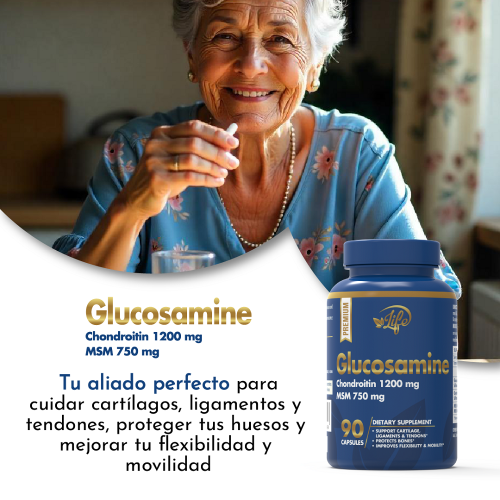 Glucosamine, para cuidar cartílagos, ligamentos y tendones, proteger tus huesos y mejorar tu flexibilidad y movilidad