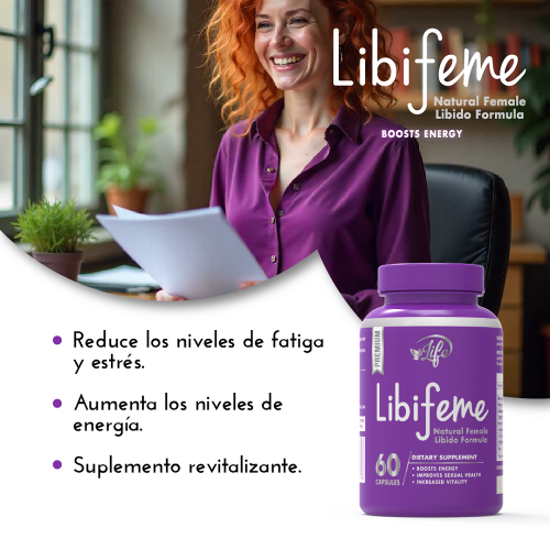 Libifeme, para potenciar tu energía, mejorar tu salud sexual y elevar tu vitalidad