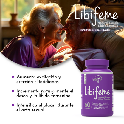 Libifeme, para potenciar tu energía, mejorar tu salud sexual y elevar tu vitalidad