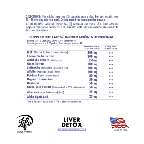 Liver Detox, para regenerar tu hígado, eliminar toxinas acumuladas por años y recuperar la energía que creías perdida para siempre