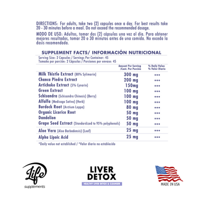 Liver Detox, para regenerar tu hígado, eliminar toxinas acumuladas por años y recuperar la energía que creías perdida para siempre