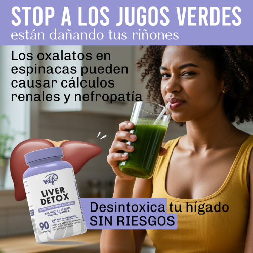 Liver Detox, para regenerar tu hígado, eliminar toxinas acumuladas por años y recuperar la energía que creías perdida para siempre