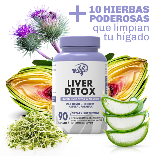 Liver Detox, para regenerar tu hígado, eliminar toxinas acumuladas por años y recuperar la energía que creías perdida para siempre