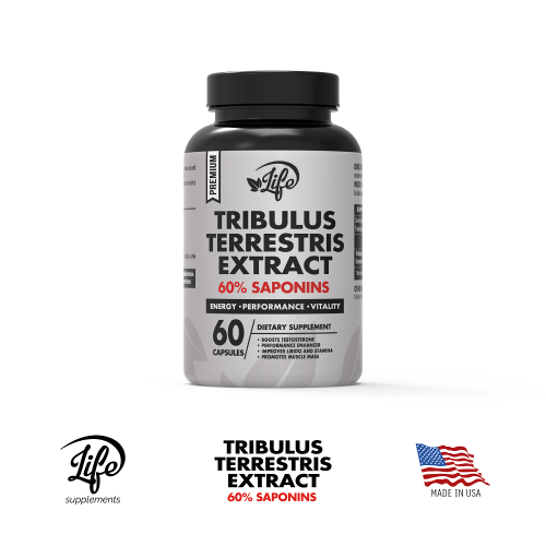 Tribulus Terrestris Extract, para potenciar tu energía, rendimiento físico y vitalidad masculina de forma natural, optimizando tus niveles hormonales