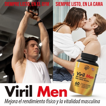 Viril Men, para recuperar la confianza en ti mismo, revitalizar tu rendimiento íntimo y disfrutar de relaciones plenas sin limitaciones